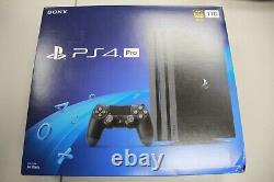 Sony PlayStation 4 Pro 1TB Console Jet Black 4K HDR CUH-7215B NEW SEALED BOX