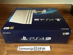 Sony PlayStation 4 Pro (PS4 Pro) 1TB Glacier White Console BRAND NEW SEALED