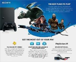 Sony PlayStation 4 Slim 1TB Console Jet Black Brand new, factory sealed