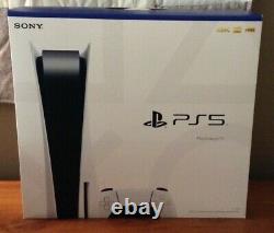 Sony PlayStation 5 Console Factory Sealed Disc Edition Ships SAME DAY Insured