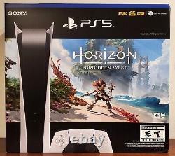 Sony PlayStation 5 Digital Edition Horizon Console Bundle NEW SEALED FAST SHIP