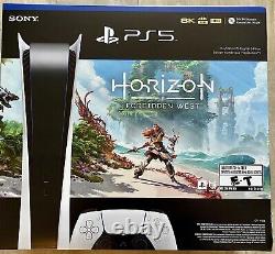 Sony PlayStation 5 Digital Edition Horizon Forbidden West Bundle new sealed