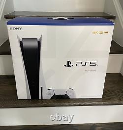 Sony PlayStation 5 (PS5) Disc Console! New Sealed In Hand Same Day Shipping