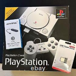 Sony PlayStation Classic Mini Retro Console PS1 New Factory Sealed with Mod Kit