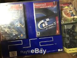 Sony Playstation 2 Black Original Console PS2 New In Box Sealed Holiday Bundle