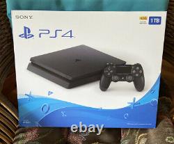 Sony Playstation 4 PS4 Slim 1TB Gaming Console Black CUH-2215B NEW Sealed
