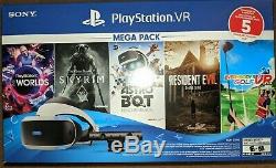 Sony Playstation 4 PS VR Mega Pack 5 Games Bundle BRAND NEW SEALED PS4