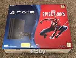 Sony Playstation PS4 Pro 1TB Marvel's Spiderman Console & Game Bundle New Sealed