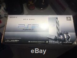 Sony Ps2 Satin Silver Playstation 2 Console New & Sealed