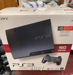 Sony Ps3 Sealed Never Opened Playstation 3 Video Game System Charcoal Black