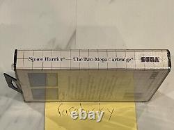 Space Harrier (Sega Master System SMS) NEW FACTORY SEALED, EXC CONDITION, RARE