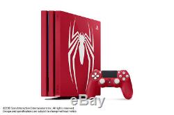 Spider-Man PS4 Pro 1TB Limited Edition Console Bundle Brand New Sealed NIB