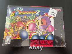 Super Bomberman 2 (Super Nintendo Entertainment System, 1994) NEW SEALED