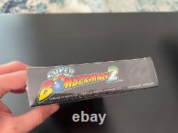 Super Bomberman 2 (Super Nintendo Entertainment System, 1994) NEW SEALED