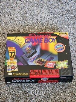 Super Game Boy Super Nintendo Entertainment System 1995 New Factory Sealed