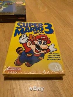 Super Mario Bros. 3 (Nintendo Entertainment System, 1990) H-Seam factory sealed