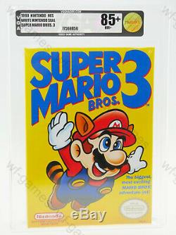 Super Mario Bros. 3 Nintendo Entertainment System NES 1990 NEW SEALED VGA 85+