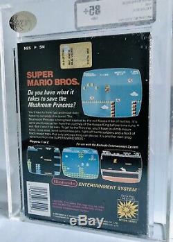 Super Mario Bros Sealed Nintendo Entertainment System UKG 85+ NM+(PAL NES)