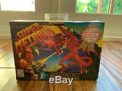 Super Metroid (Super Nintendo Entertainment System, 1994) Brand New Sealed! Rare