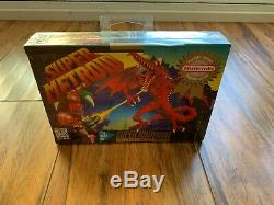 Super Metroid (Super Nintendo Entertainment System, 1994) Brand New Sealed! Rare