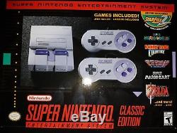 Super Nintendo SNES Classic Edition Mini System Console BRAND NEW SEALED