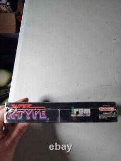 Super R-Type (Super Nintendo Entertainment System, 1991) New Sealed Snes Game