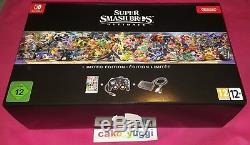 Super Smash Bros Ultimate Limited Edition Limitee Nintendo Switch New Sealed