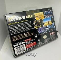 Super Star Wars (Super Nintendo Entertainment System, 1992) SEALED NEW NIB