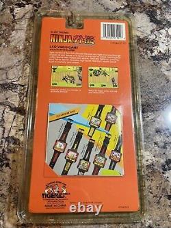 Tiger Ninja Gaiden Video Game Watch Handheld Vintage 1990 New In Sealed Box