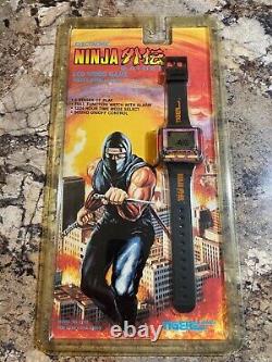 Tiger Ninja Gaiden Video Game Watch Handheld Vintage 1990 New In Sealed Box