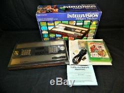 Vintage Brand New Factory Sealed In Plastic Intellivision Game Console In Box