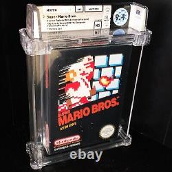 WATA 9.4 SEALED NES Super Mario Bros. (Nintendo Entertainment System, 1985)