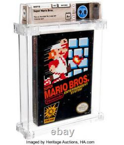 WATA 9.8 A+ SEALED NES Super Mario Bros. (Nintendo Entertainment System, 1985)
