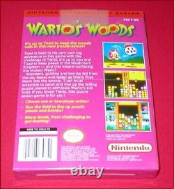 Wario's Woods for the Nintendo NES System NEW SEALED