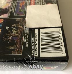 Warlock SNES Super Nintendo Entertainment System Game New in Box Sealed