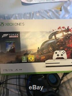 XBox One S 1TB Hardly Used 2 Sealed Games. Boxed