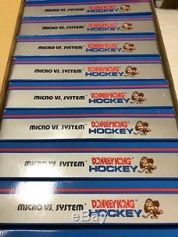 X 10 Donkey Kong Hockey game and watch boxed sealed new Nintendo Maxell Battery
