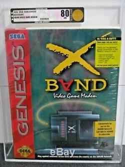 X Band Video Game Modem SEGA GENESIS System New Sealed VGA Graded 80 NM