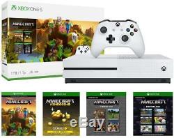 Xbox One S 1TB Console Minecraft Creators Bundle, New, Sealed