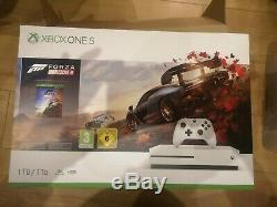 Xbox One S 1TB Forza Horizon 4 Console Bundle White Brand New Sealed