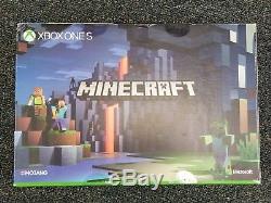 Xbox One S 1TB Limited Edition Console Minecraft Bundle New SEALED