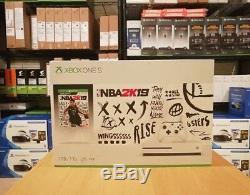 Xbox One S 1TB NBA 2K19 Bundle, White, 234-00575, New, Sealed