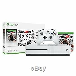 Xbox One S 1 TB NBA 2K19 Game Bundle Console 1TB 2K 19 Microsoft Brand New Seal