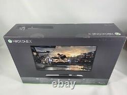 Xbox One X 1TB 4K Black Video Game Console System FACTORY SEALED Brand NEW