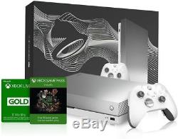 Xbox One X Platinum Limited Edition Only 5040 Made BRAND NEW AND SEALED