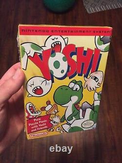 Yoshi FACTORY SEALED Brand NEW Nintendo Entertainment System NES