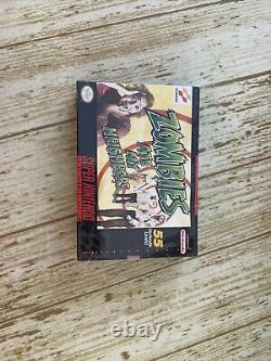 Zombies Ate My Neighbors SEALED IN BOX Super Nintendo Entertainment System